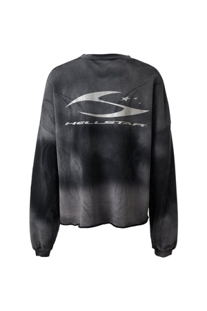Burned Tribal Crewneck (Oversize)
