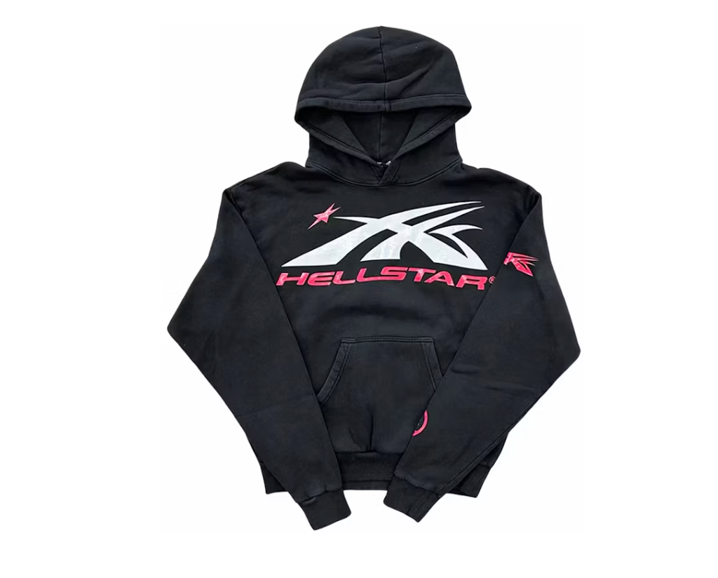 Hellstar Sport Logo Hoodie Black