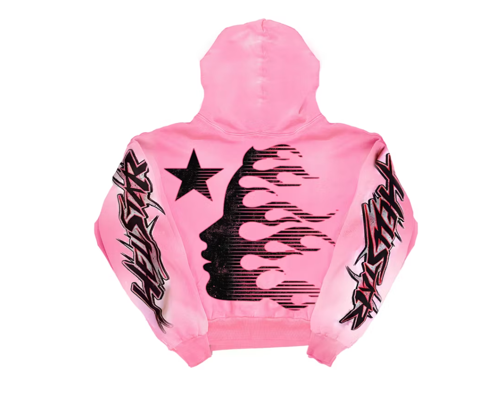 Hellstar Brainwashed Without Brain Hoodie Pink