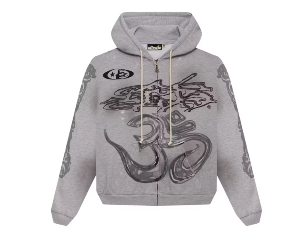Hellstar Yoga Zip-Up Grey