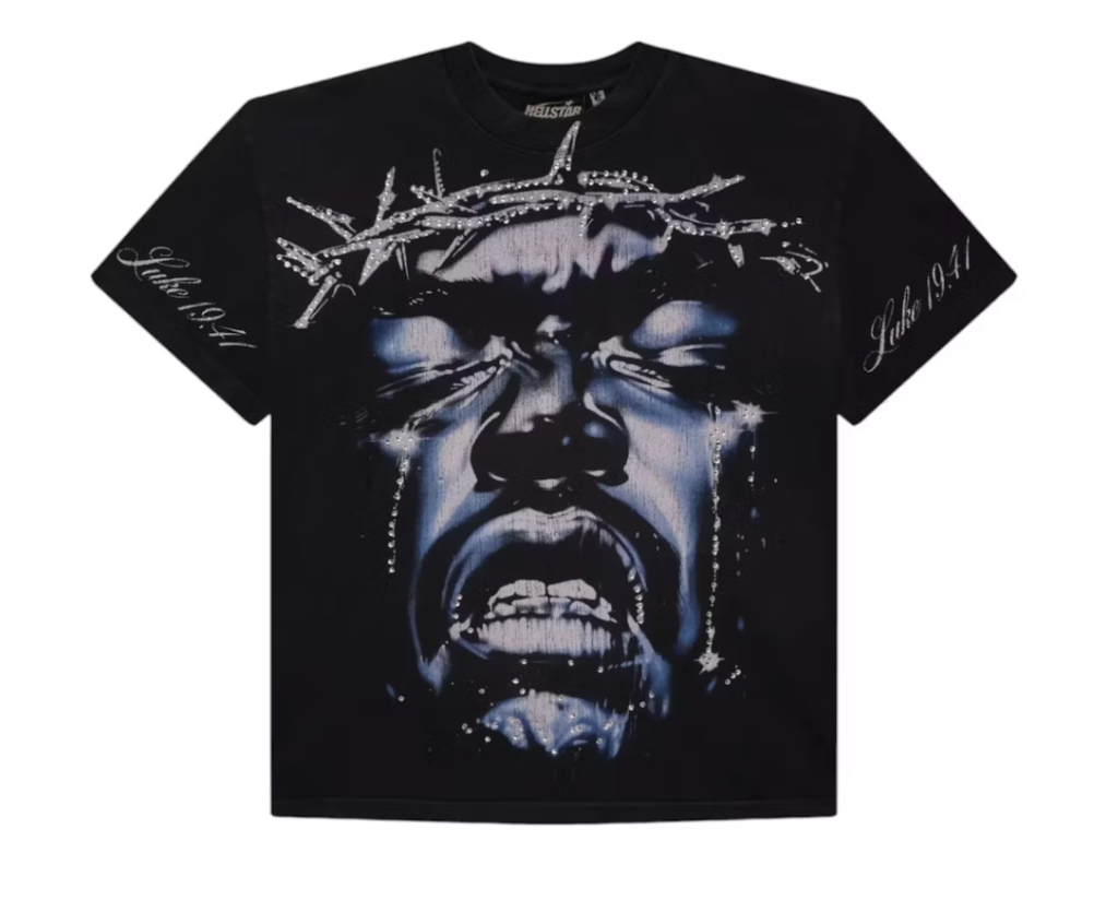 Hellstar Jesus Wept T-Shirt Black