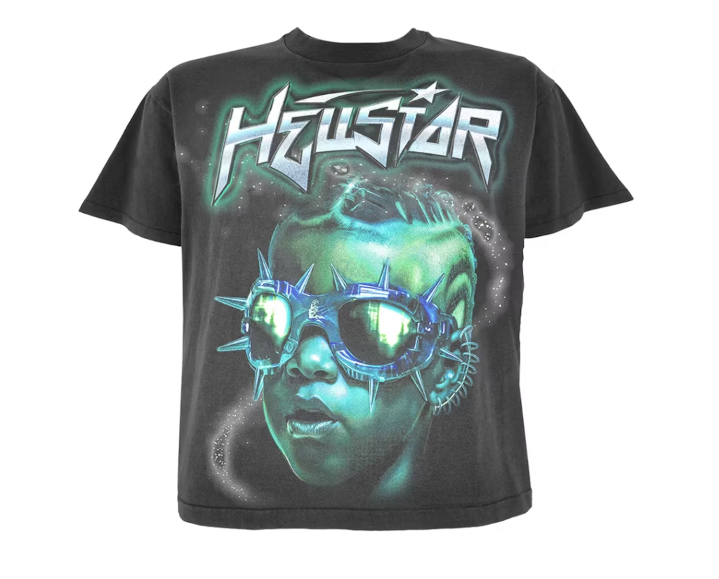 Hellstar The Future T-Shirt Black/Blue