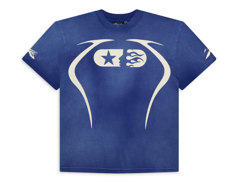 Hellstar Warm Up T-shirt Blue