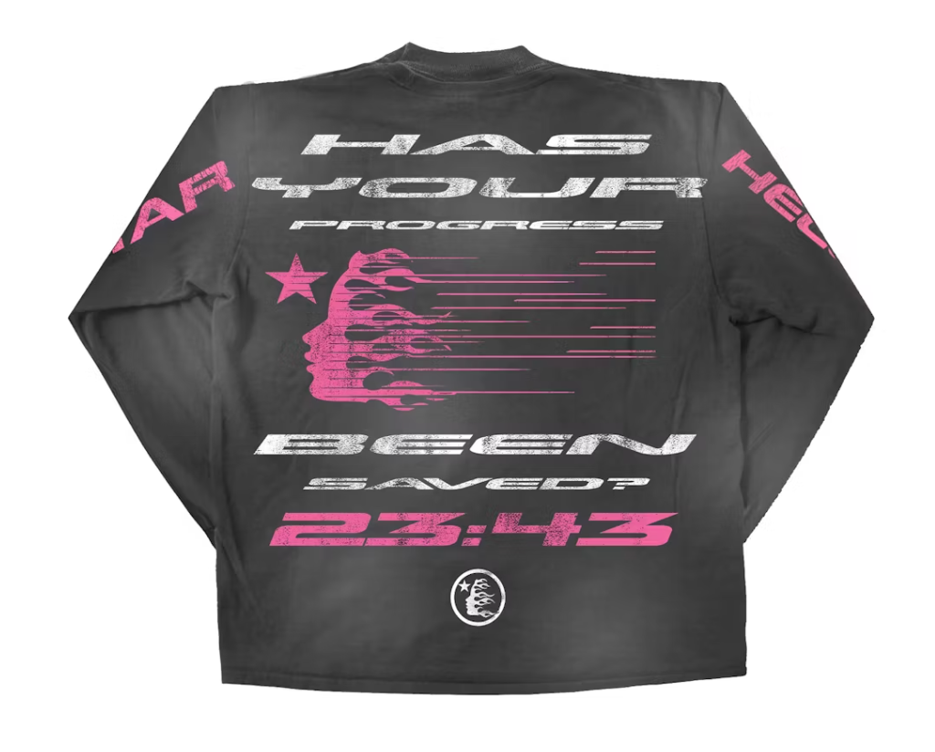 Hellstar Qr Christ L/S Hoodie Black