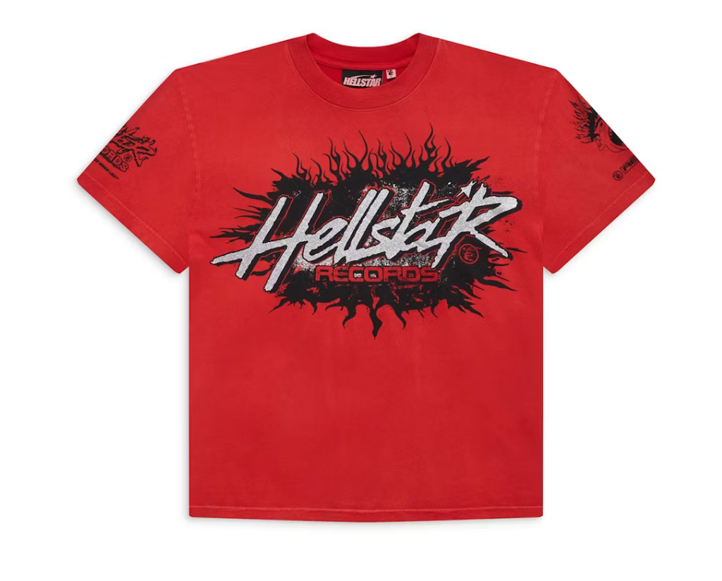 Hellstar Records T-Shirt Red